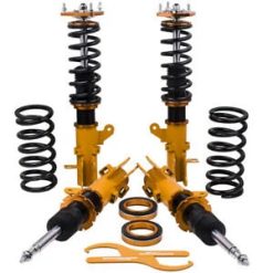 O'Reilly Auto Parts – Coilovers Bundle for Hyundai Tiburon 2003-2008 Adjustable Height Shocks Absorbers