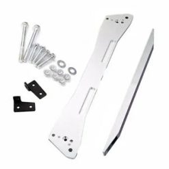 O'Reilly Auto Parts – Siliver Back Tie Bar Subframe Brace + Tie Bar for Honda Civic EG 1992-1995