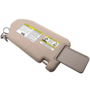 O'Reilly Auto Parts – 1PC Left Driver Sun Visor for Nissan 2013 + Pathfinder Platinum SL SV W/ Light