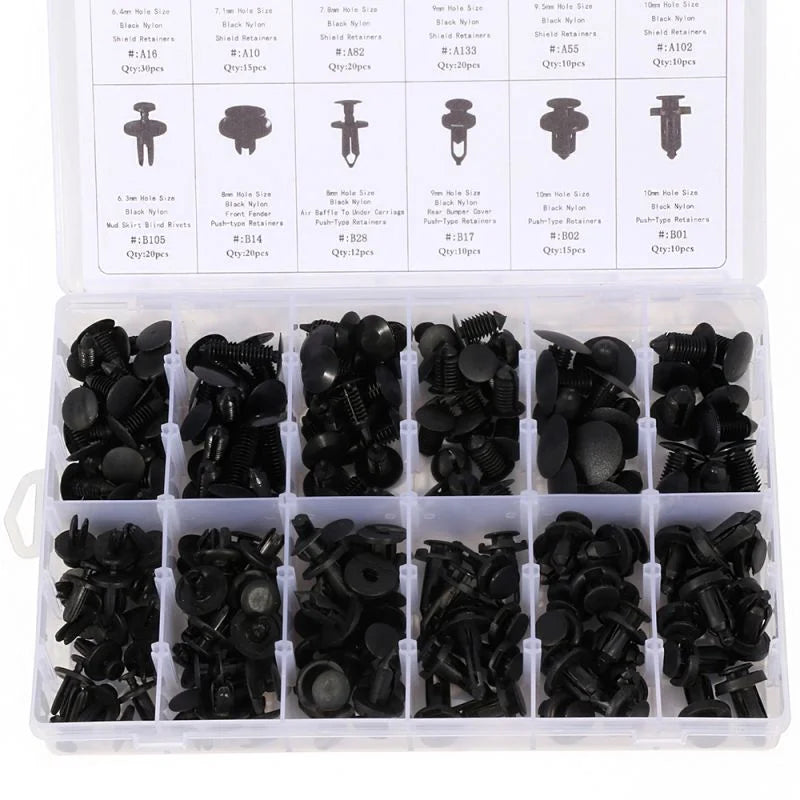 O'Reilly Auto Parts – Car Push Pin Rivet Trim Clip Panel Retainer Bundle for Toyota -192 Pcs