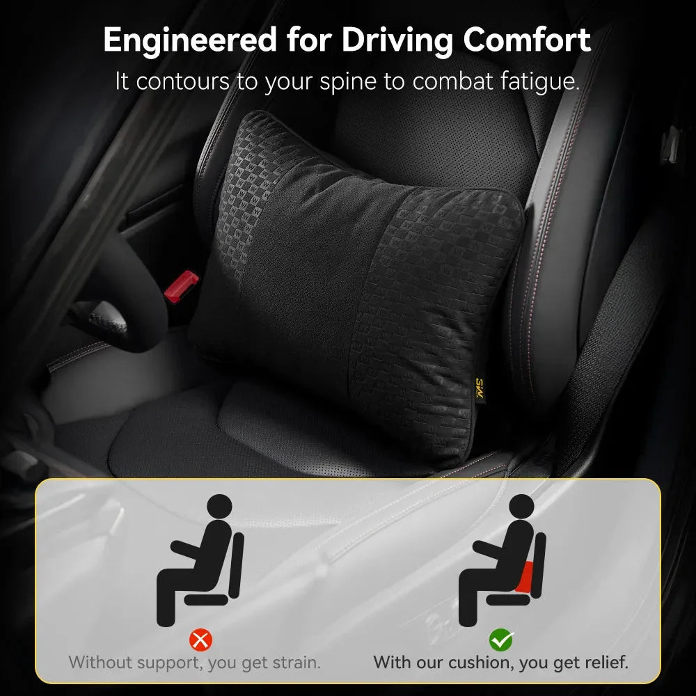 O'Reilly Auto Parts – Car Neck Pillow & Lumbar Pillow Bundle with Adjustable Strap Washable Car Add-ons - Image 7