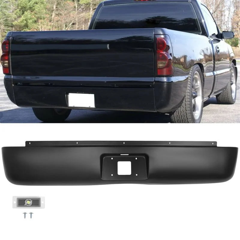 O'Reilly Auto Parts – Back Steel Step Bumper Roll Pan for Chevrolet -1 PC
