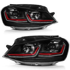O'Reilly Auto Parts – Headlight Assembly (5GM941005C) for VOLKSWAGEN Golf- 1 Pair