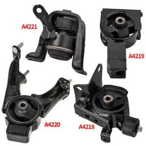 O'Reilly Auto Parts – Engine Motor Mount 4pcs for Toyota Corolla 03-08 AT Trans 12305-22110 A4221 4219