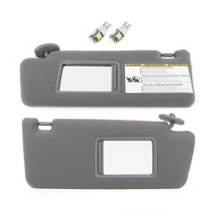 O'Reilly Auto Parts – Left & Right Sun Visor Gray without Sunroof for Toyota (74320-04161-B1)- 2 PCS