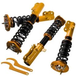 O'Reilly Auto Parts – 4x Complete Shock Absorber Strut Coil Spring for Toyota Camry 97-01 Adj Height