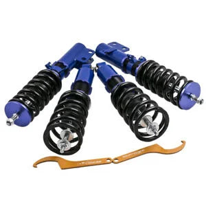 O'Reilly Auto Parts – 4pcs Coilovers for Toyota Celica 00-06 Coil Spring Shock Strut Kits Forward + Back