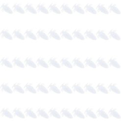 O'Reilly Auto Parts – Nylon White fender bumper fastener Auto clips(94858299) – 50Piece