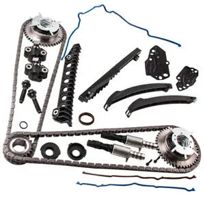O'Reilly Auto Parts – Timing Chain Bundle Cam Phaser Gasket Bundle Fit Ford 5.4 Lincoln TRITON 04-10 3-Valve