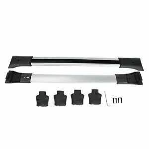 O'Reilly Auto Parts – 84130842 Roof Rack Cross Rail Package Silver for GMC Acadia GM 2010-2017