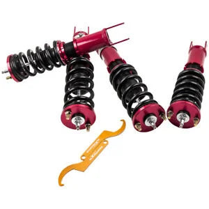 O'Reilly Auto Parts – Coilovers Kits Fit 00-09 S2000 AP1 AP2 S2K Adjustable Damper Force Shocks