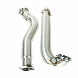 O'Reilly Auto Parts – 3" Exhaust Downpipes for BMW N54 E60 535i 535xi 3.0L 2008-2010 Stainless Steel