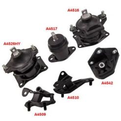 O'Reilly Auto Parts – 6x Engine Motor Trans Mounts for Honda Accord 2.4L 03-07 Automatic Trans A4516