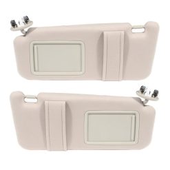 O'Reilly Auto Parts – Sun Visor Beige Left & Right sides with Sunroof for Toyota (74320-06800-E0,74310-06750-E0)- 2 PCS