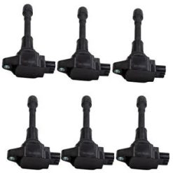 O'Reilly Auto Parts – 6PCS Spark Ignition Coil Pack for Nissan 370Z 3.7L V6 2009 2010 – 2013 UF617