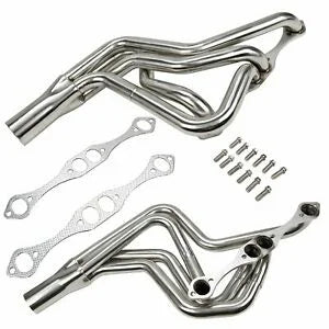 O'Reilly Auto Parts – for CHEVY SBC 267-400 V8 STAINLESS STEEL LONG TUBE HEADER EXHAUST MANIFOLD 70-87