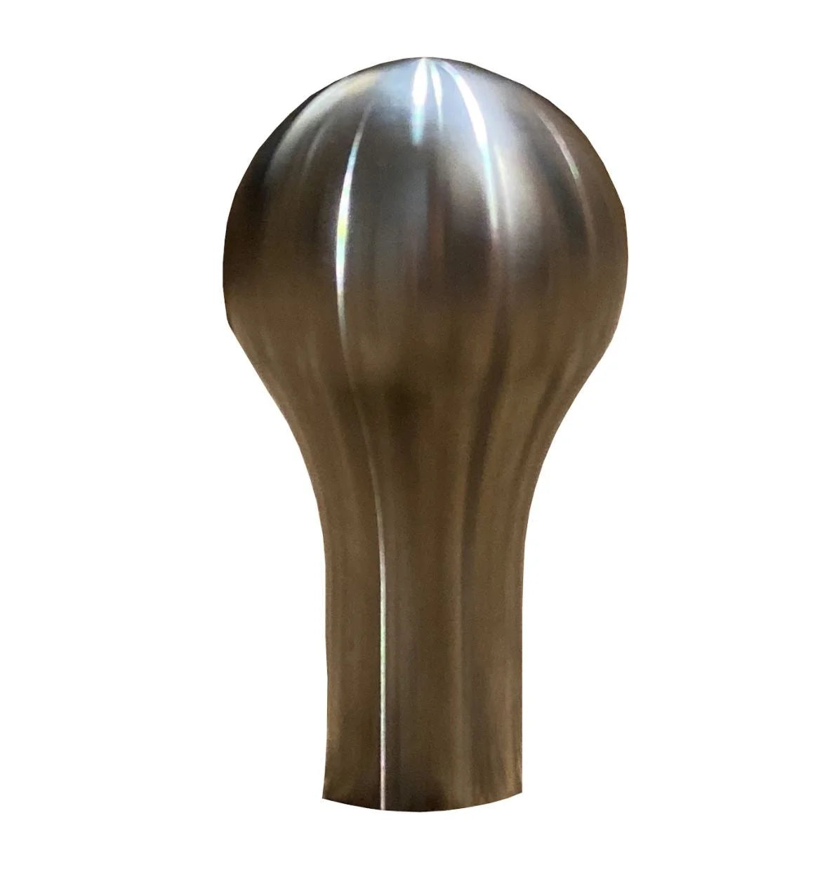 O'Reilly Auto Parts – Stainless Steel Tear Drop 500 Gram Weighted Shifter Knob 10 x 1.5 B D Series - Image 3
