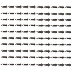 O'Reilly Auto Parts – Nylon Black fender bumper fastener Auto clips(52161-16010)- 100Piece