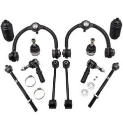 O'Reilly Auto Parts – 12x Forward Inner & Outer Tie Rod End Link & Upper Control Arm for Jeep Commander