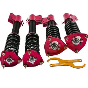 O'Reilly Auto Parts – Coilovers Shock Suspension Spring Bundle for SubaruLegacy 94-98GDAGDB Adj Height