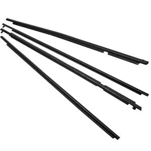 O'Reilly Auto Parts – 4x Auto Window Trim Moulding Belt Weatherstrip Fit Toyota RAV4 2009-2012 New
