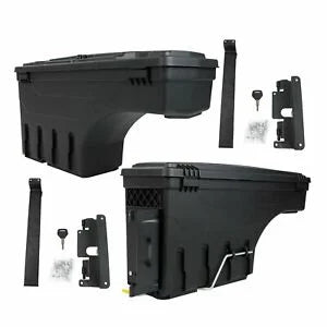 O'Reilly Auto Parts – Pair Left&Right TruckBed StorageBox Toolbox for Chevy Silverado GMC Sierra 1500