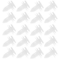 O'Reilly Auto Parts – Nylon White fender bumper fastener Auto clips(6505539-AA .6503204 )