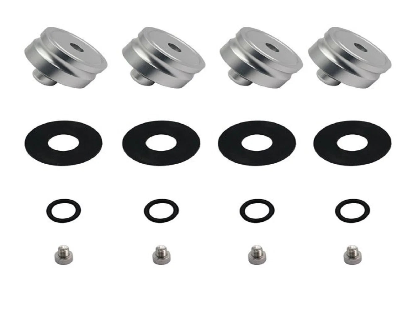 O'Reilly Auto Parts – 4 x Auto Jack Lifting Pads Adapter Service Tool for Tesla Model Billet Metal Aluminum - Image 2