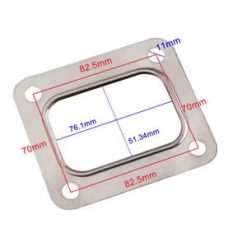 O'Reilly Auto Parts – T4 4 Bolts Stainless Steel Turbo Turbocharger Turbine Inlet Gasket