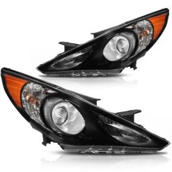O'Reilly Auto Parts – Headlight Assembly (92101-3Q000) for Hyundai Sonata – 1 Pair
