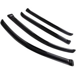 O'Reilly Auto Parts – Window Visor Rain Guards Vent Shade for Toyota Tacoma Crew Cab 4-Door 2005-2020