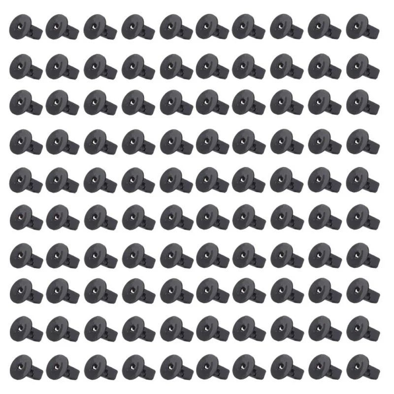 O'Reilly Auto Parts – Nylon Black fender bumper fastener Auto clips(90189-06065)- 100Piece