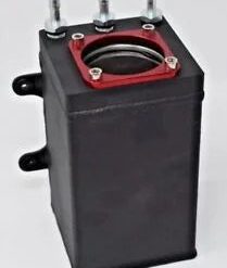 O'Reilly Auto Parts – Billet Aluminum Bosch 044 1L High-Flow External Fuel Pump Surge Tank E85 for IE