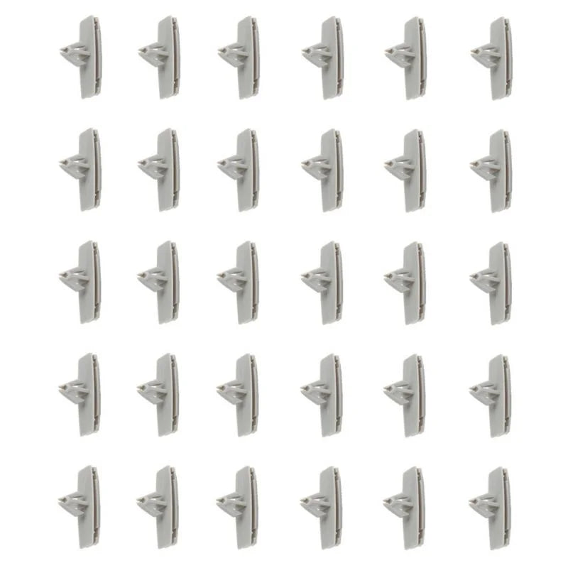 O'Reilly Auto Parts – Nylon White fender bumper fastener Auto clips(55157055-AA)- 30Piece