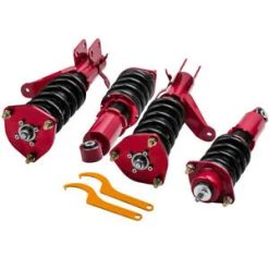 O'Reilly Auto Parts – 4PCS Coilover Shock Kits for Honda Civic EM2 1.3L Hybrid Sedan 2005 Adj. Height