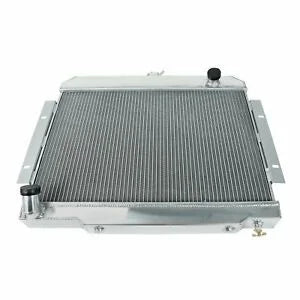 O'Reilly Auto Parts – Full Aluminum Core Racing Cooling Radiator 3-Row for 1972-1986 Jeep CJ5/CJ6/CJ7
