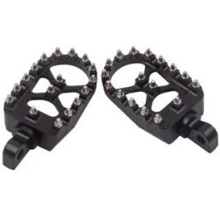 O'Reilly Auto Parts – 2 Pcs Rotating Footpegs Custom Wide MX Style Foot Pegs for Sportster 883