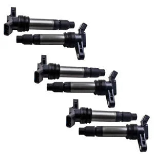 O'Reilly Auto Parts – 6x Spark Electronic Ignition Coils Pack for Volvo V70 3.2L L6 2008 2009 2010