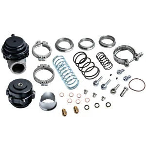O'Reilly Auto Parts – 50mm Blow Off Valve + 44MM V-Band External Turbo Wastegate for Universal