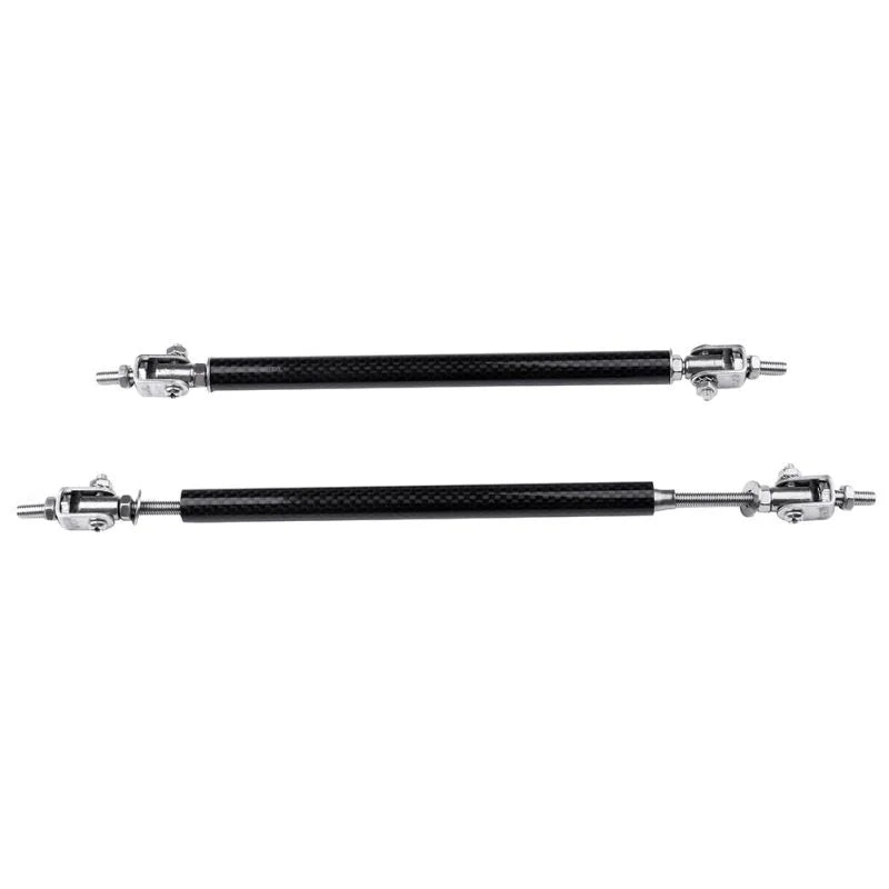 O'Reilly Auto Parts – Carbon Fiber Adjustable Bumper Lip Air Dam Splitter Support Rods Strut Tie Bar (E10494501CP) for Universal – 2 Piece