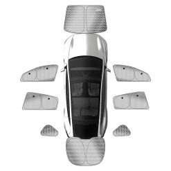 O'Reilly Auto Parts – Auto Window Shades for Model Y Juniper 2025-2026 8PCS Privacy Protection Sunshade Auto Add-ons