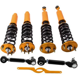 O'Reilly Auto Parts – Coilover Shocks for Honda Accord 03-07 Acura TSX 04-08 +2 Back Upper Camber Arms