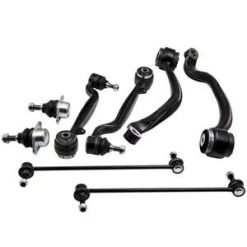 O'Reilly Auto Parts – 8 Pcs Forward Upper & Lower Control Arm for Land Rover Range Rover 03-11 RK620715