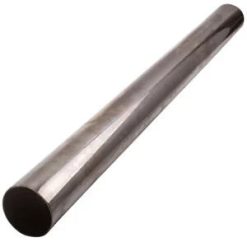 O'Reilly Auto Parts – 3.5" O.D. 89mm Straight Exhaust Pipe Lenght 4 Feet / 48 inch Round Piping Tube