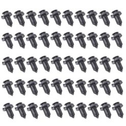 O'Reilly Auto Parts – Nylon Black fender bumper fastener Auto clips(91503-SZ5-003)- 50Piece