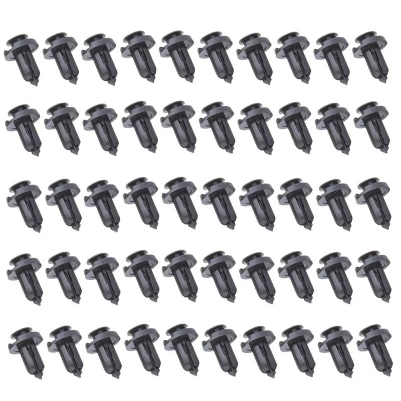O'Reilly Auto Parts – Nylon Black fender bumper fastener Auto clips(91503-SZ5-003)- 50Piece