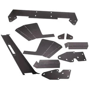 O'Reilly Auto Parts – DIY Front Bumper Bare Metal Bundle Winch Mount for Jeep Cherokee XJ 1984-2001