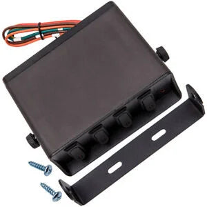 O'Reilly Auto Parts – 4-Gang 40A Rocker Switch Box Strobe Backlight Toggle Controller Panel