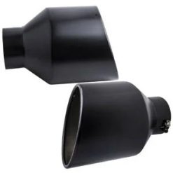 O'Reilly Auto Parts – 2pcs Stainless Steel Exhaust Tip 5" Inlet 10" Outlet 15" Long Bolt-on Tailpipe