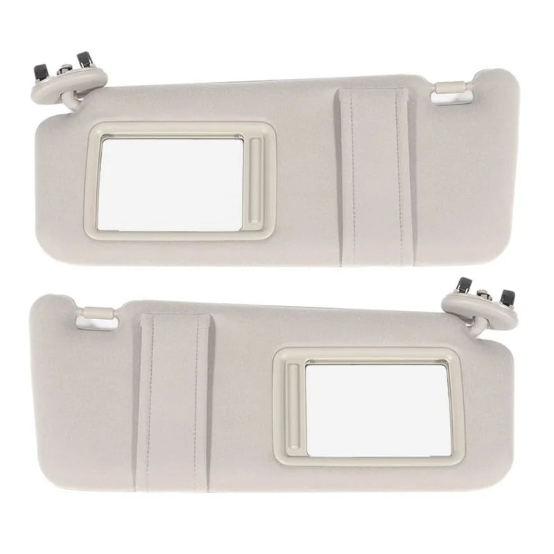 O'Reilly Auto Parts – Left & Right Sun Visor Beige without Sunroof for Toyota (74320-06780-E0)- 2 PCS